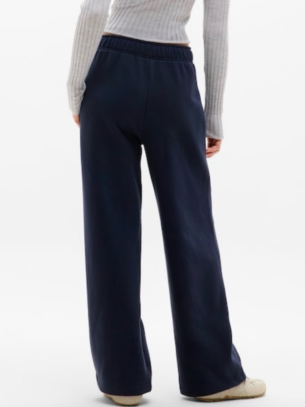 Athleta Forever Fleece Wide-Leg Size Small - Picture 2 of 6